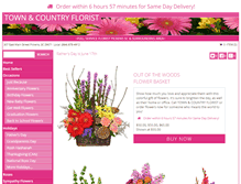 Tablet Screenshot of floristofpickens.com